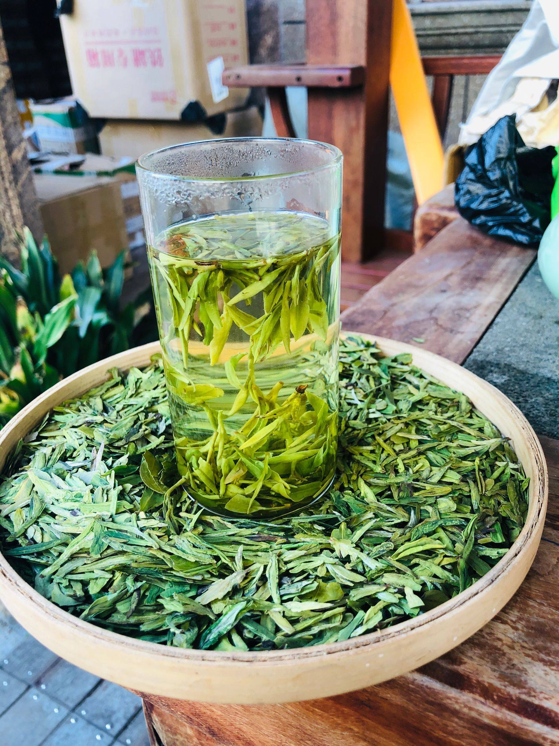 至尊头芽龙井茶2022年新茶明高山龙井碎茶片500g嫩芽龙井茶非西湖