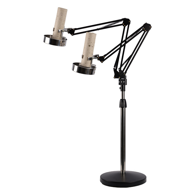 艾灸架悬灸架家用全身熏蒸仪支架雷火灸艾炙夹子立式落地排烟架子