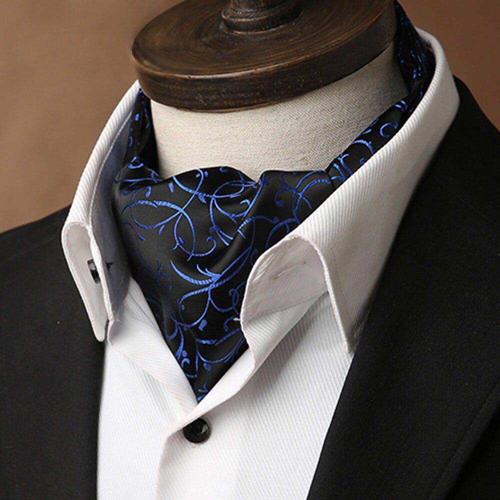 韩版男士领巾英伦复古西装丝巾衬衫领口巾春围巾