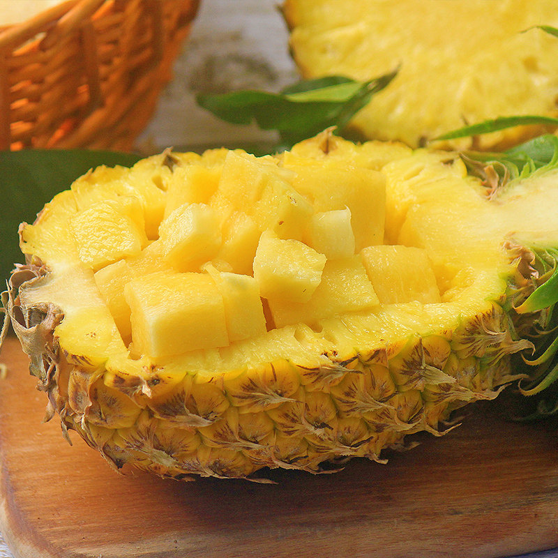海南金钻凤梨10斤新鲜当季水果香水小菠萝手撕金菠萝现摘整箱包邮