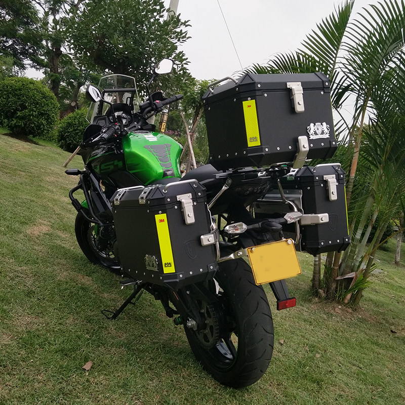 成威摩托车铝合金边箱mt650后备箱gw250快拆车