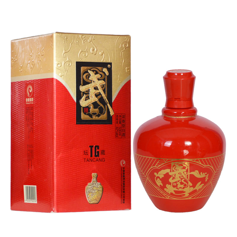 甘肃名酒42度武酒坛藏tg浓香型国产低度白酒纯粮食老酒喜酒婚宴酒