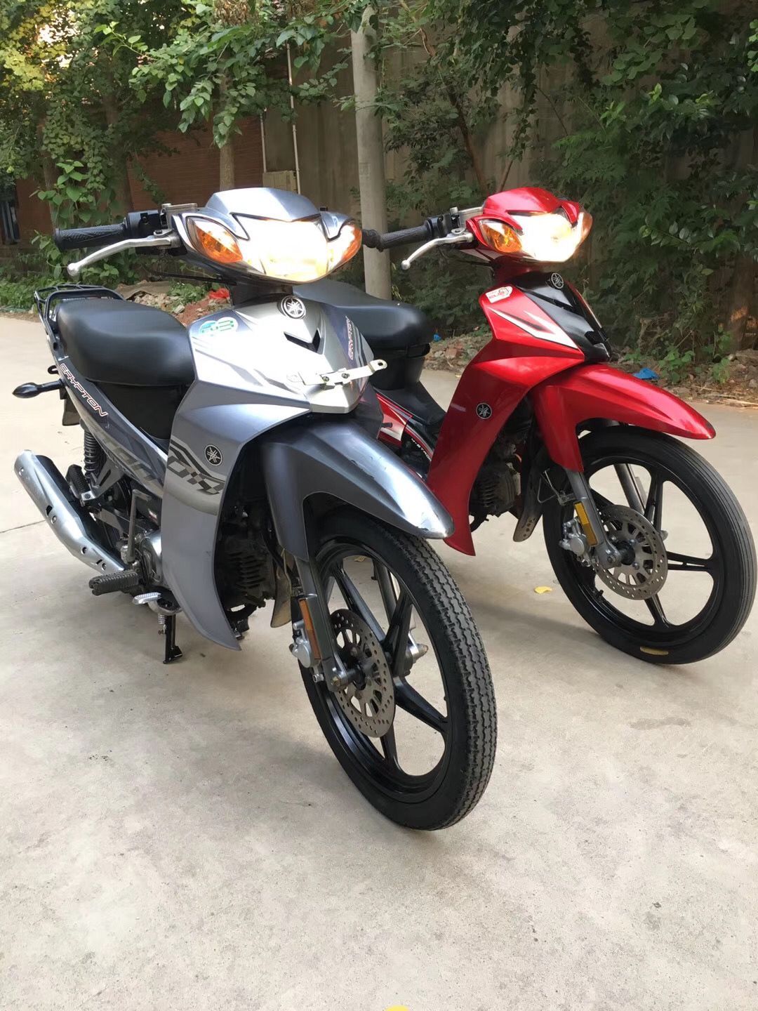 原装雅马哈c8威武110cc赛驰i8e8弯梁125cc摩托车整车