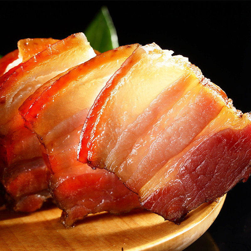 五花腊肉2斤湖南特产湘西农家自制柴火烟熏四川贵州风味腌肉咸肉