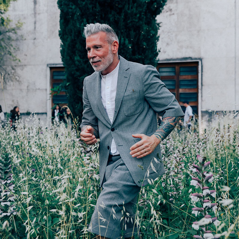 春夏nickwooster雅痞休闲西装外套五分千鸟格西服西服