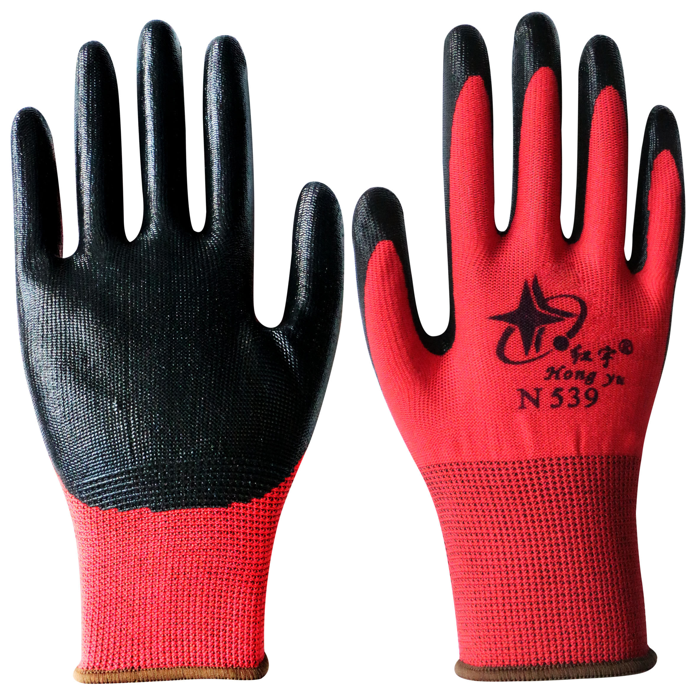 星宇n528爆款丁腈耐磨商务透气舒适防护迷彩防护手套