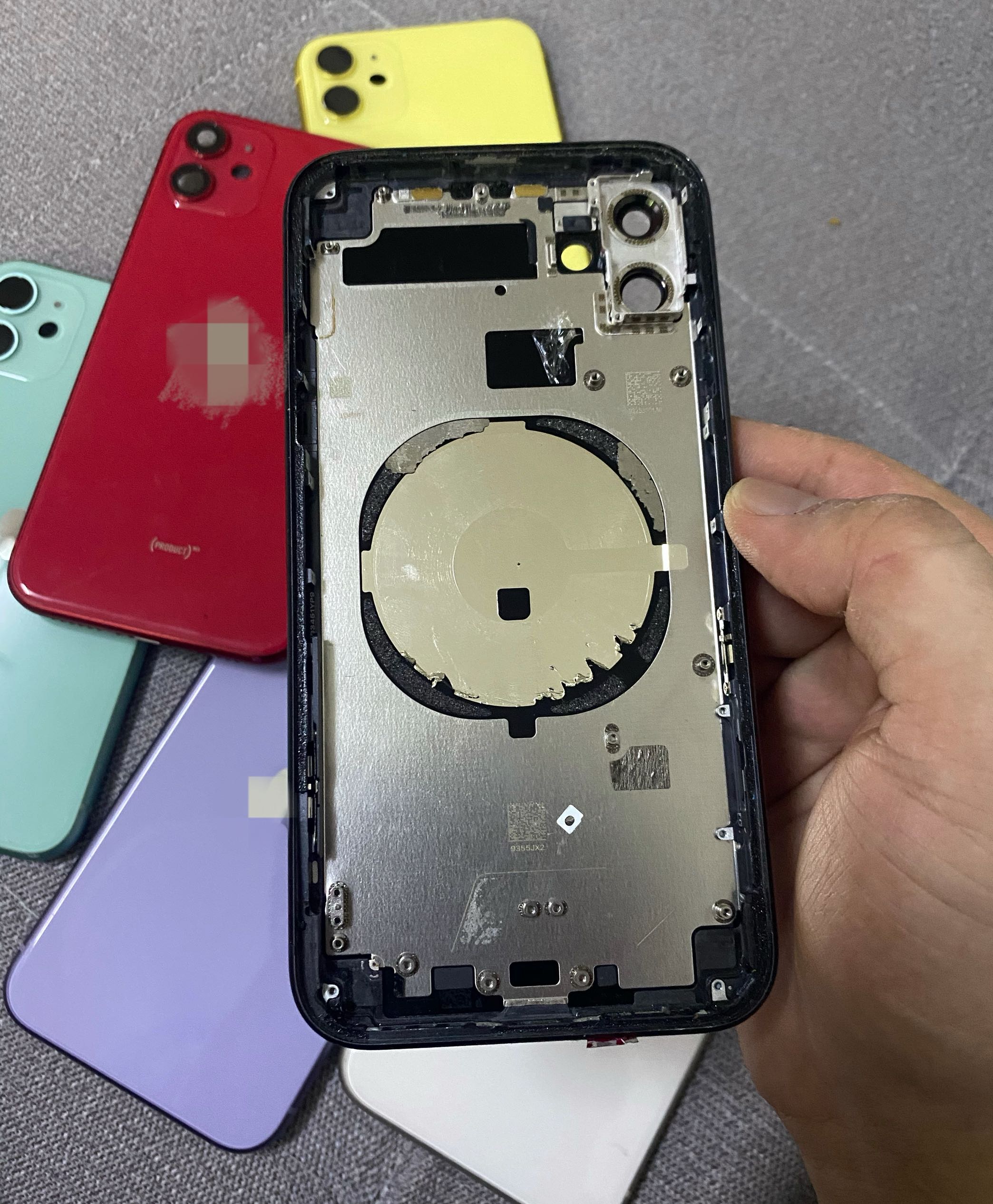 拆机适用苹果原装中框后盖11pro11promax原拆机壳手机保护套