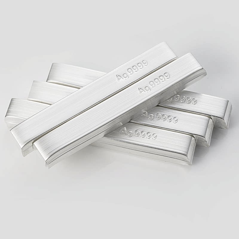 九乐9999银条纯银投资理财足银银块碎银收藏原料摆件