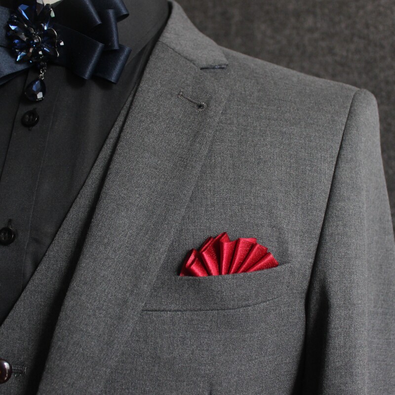 英伦绅士男士口袋西装衬衫胸针新郎伴郎主持人胸针