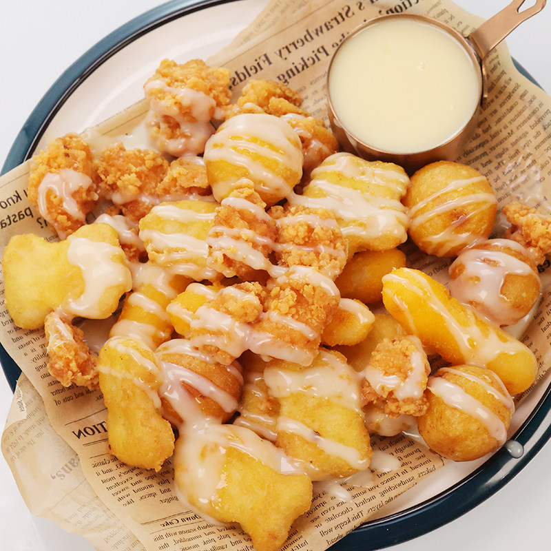 炸鸡希品韩式沙拉商用琥珀酱蘸青椒蛋黄黄酱沙拉