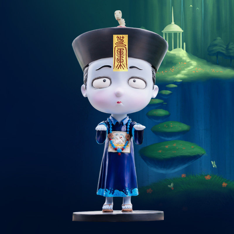 小鱼正版摇头公仔官方手办摆件僵尸模型玩偶bjd娃娃