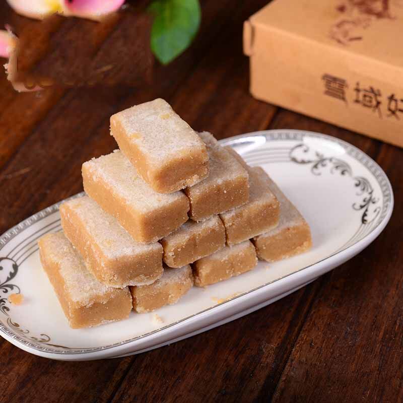 西藏特产青稞豆饼糕点礼盒藏式传统传统糕点