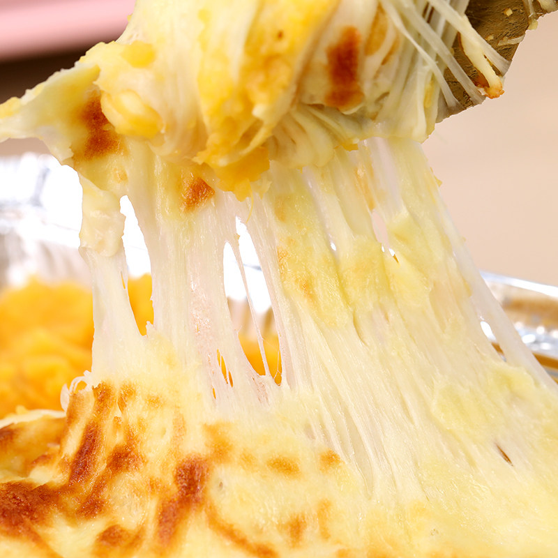 阿根廷潘派原马苏里拉芝士披萨焗饭拉丝奶酪条丝芝士新