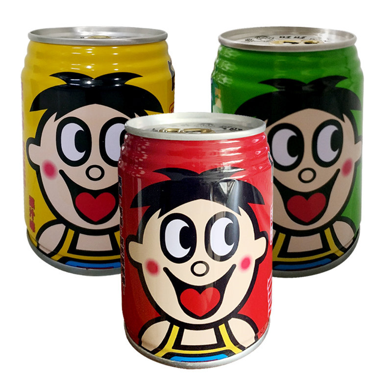 牛奶旺旺旺仔245ml罐装早餐儿童乳制品原味果汁含乳饮料