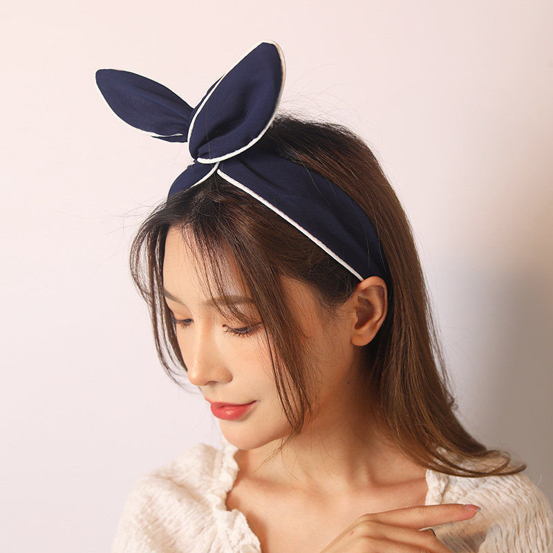 洗脸发带女洗漱束发带化妆头扣头带发套头箍发箍女束发带