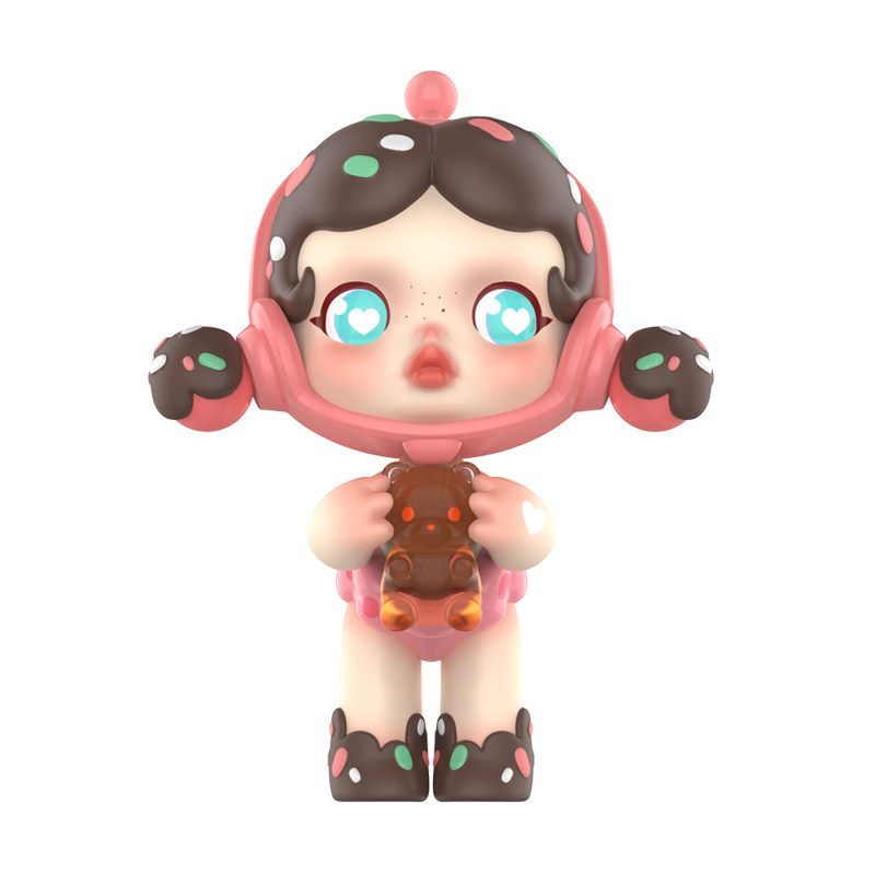 popmart泡泡玛特skullpanda糖果怪物小镇系列盲盒手办女生潮玩盲盒