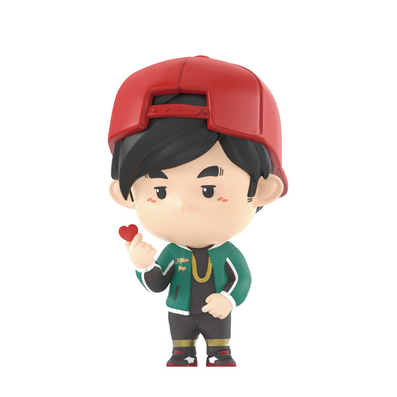 popmart泡泡玛特周同学同学周游记游记系列盲盒周杰伦摆件潮玩盲盒
