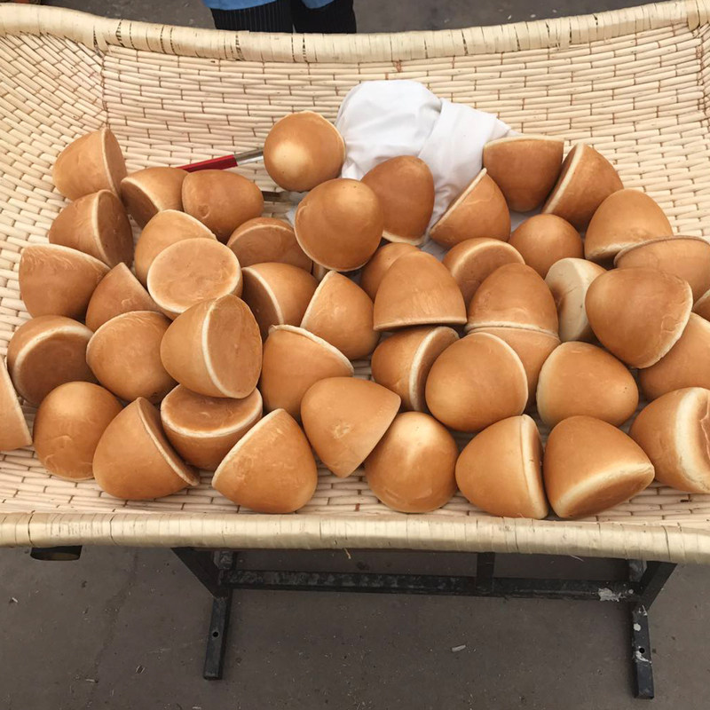 烤馍俄罗斯俄式小馒头手工早餐奶香硬面馒头10个包点