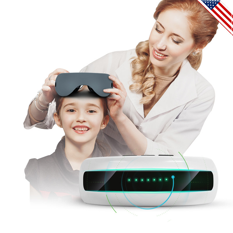 贝茨眼部按摩仪护眼神器眼睛近视儿童视力训练缓解疲劳学生眼保器