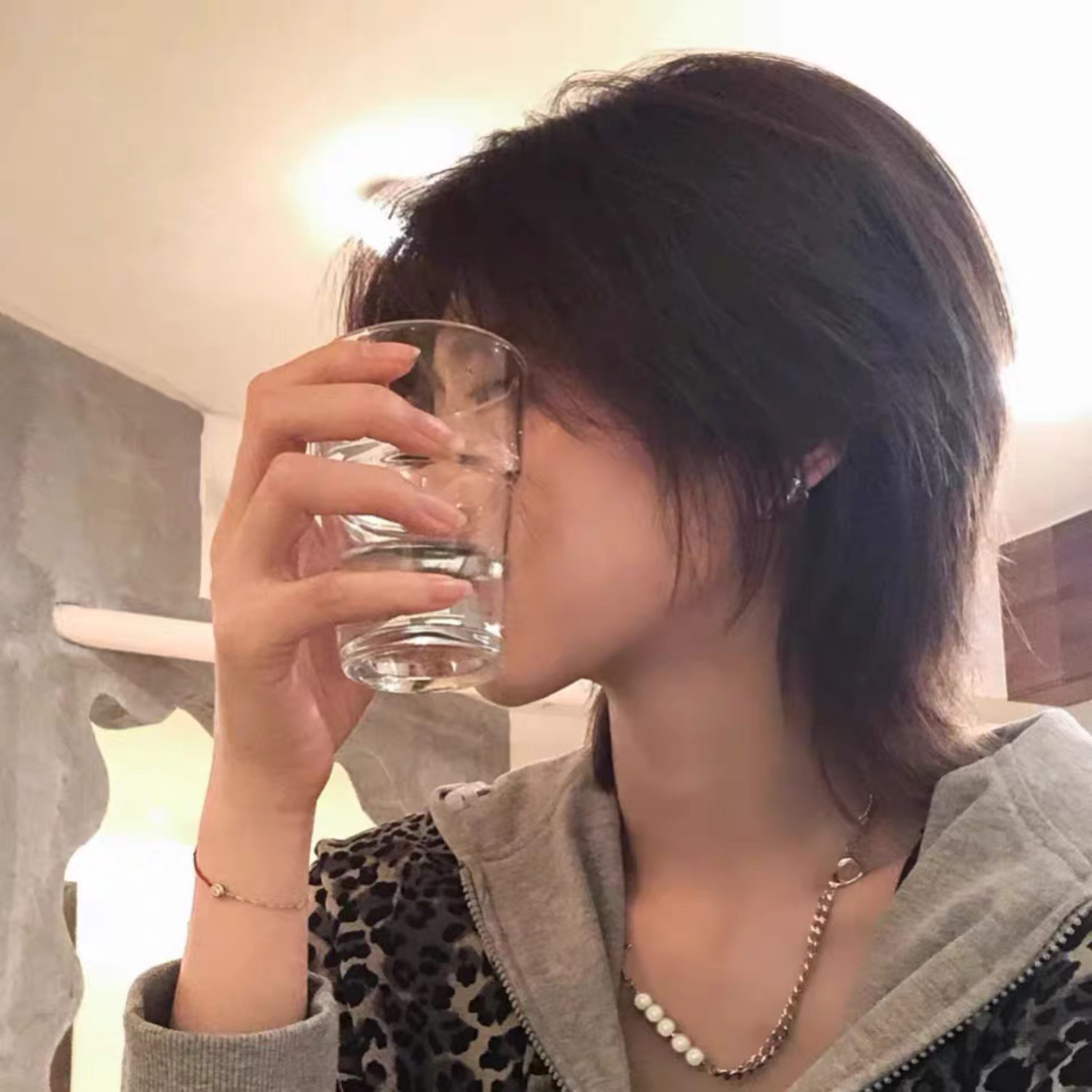 狼尾头假发短发头套式日系鲻鱼头万用网红男生日常整顶假发