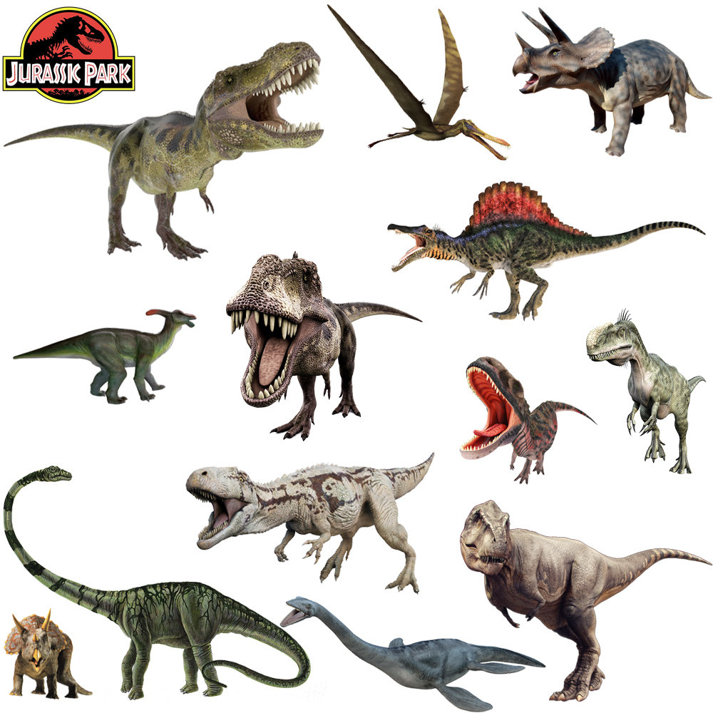 创意个性3d恐龙防水贴纸卡通墙贴画动漫儿童房幼儿园男孩卧室装饰