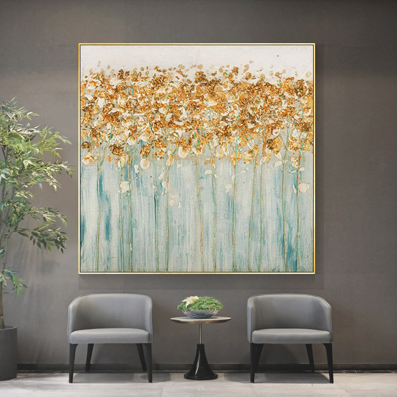 美式油画轻奢奢风客厅装饰画玄关过道玄幻幻画现代装饰画