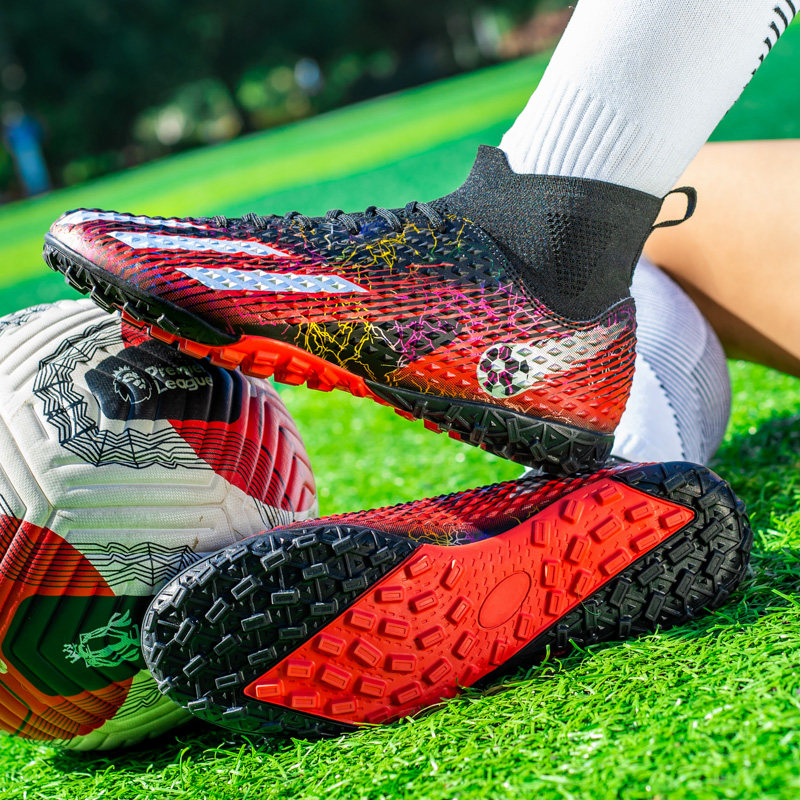 梅西龙骨x19足球鞋男碎儿童ag长钉罗短钉男童足球鞋