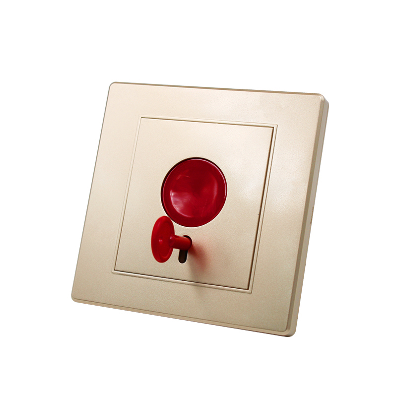 紧急开关应急面板门禁家用手消防手动呼救复位报警按钮