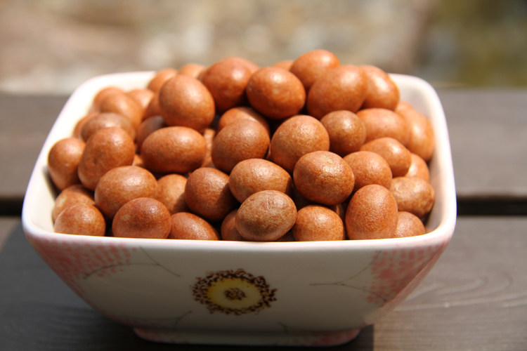 老周家鱼皮花生4包装520g下酒菜怀旧花生酥儿时怀旧食品小包装