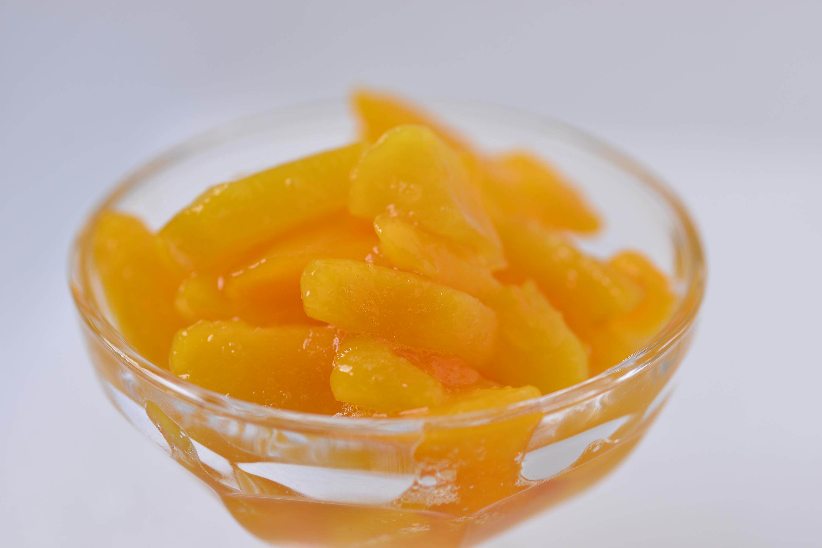 一品尚饮速冻冷冻冰冻新鲜糖渍黄桃果汁水果现榨500g20袋顺丰包邮