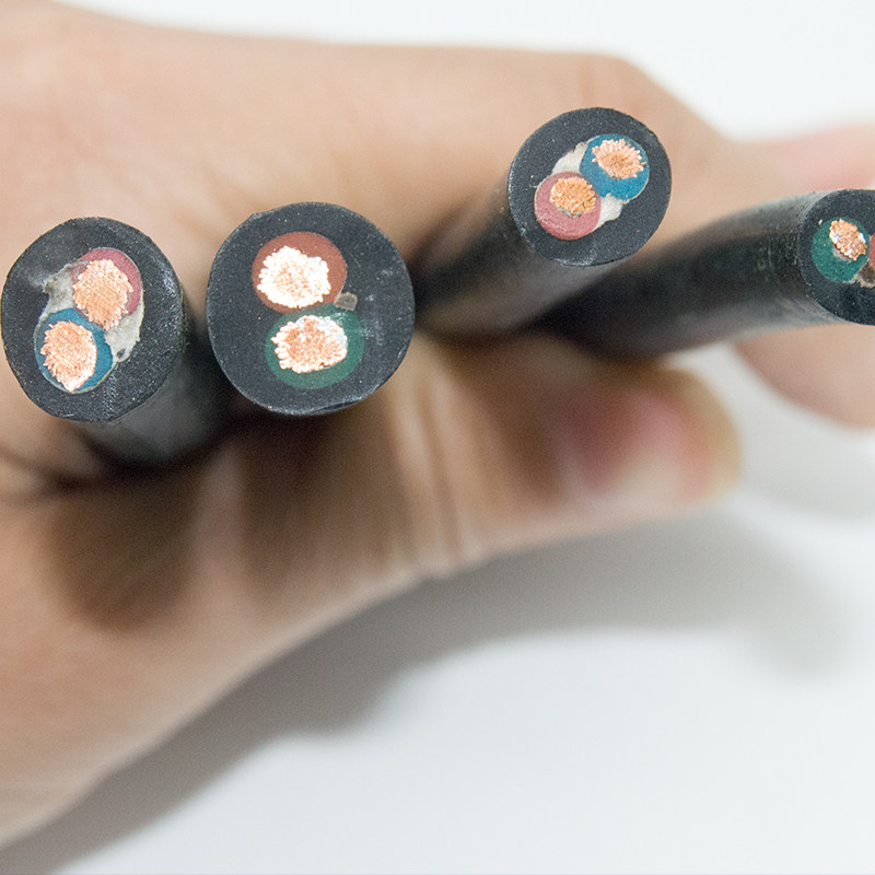 橡套线电线电缆线3*25 1 3 2 16 35平方国标纯铜芯耐磨防水防晒