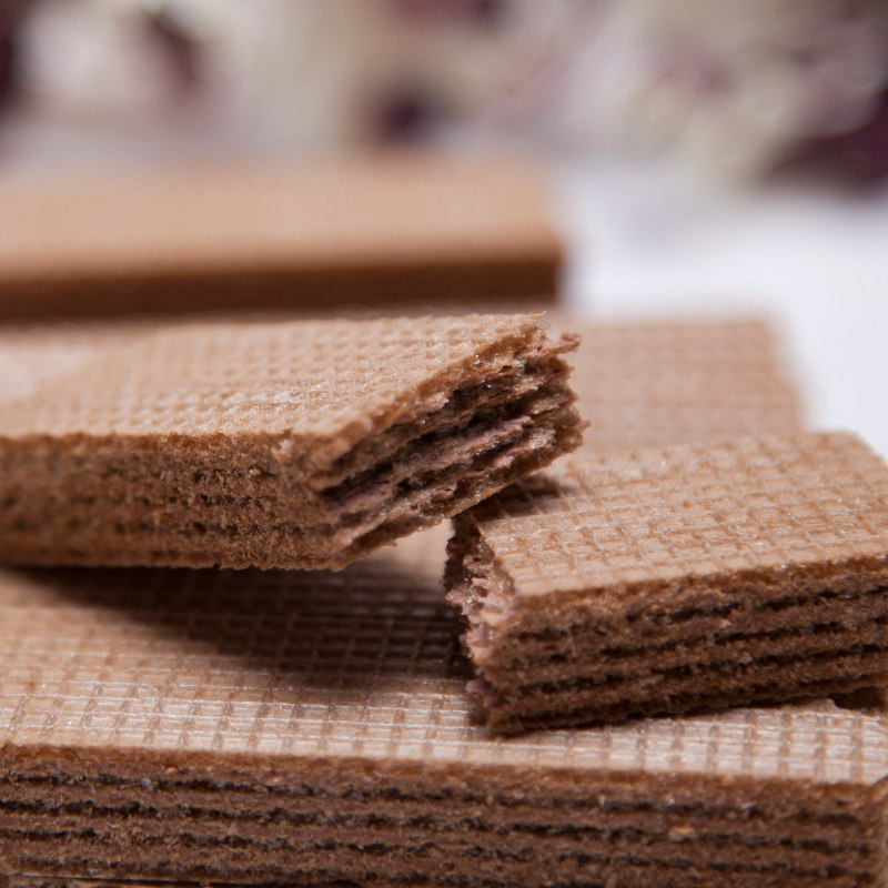 嘉顿威化草莓花生柠檬巧克力牛奶千层脆饼网红威化饼干