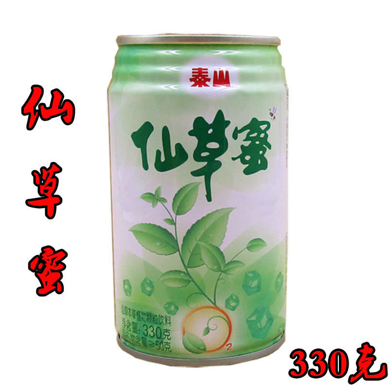 泰山仙草蜜整箱330ml*6罐装凉茶饮料夏日常备清凉祛火饮料零食
