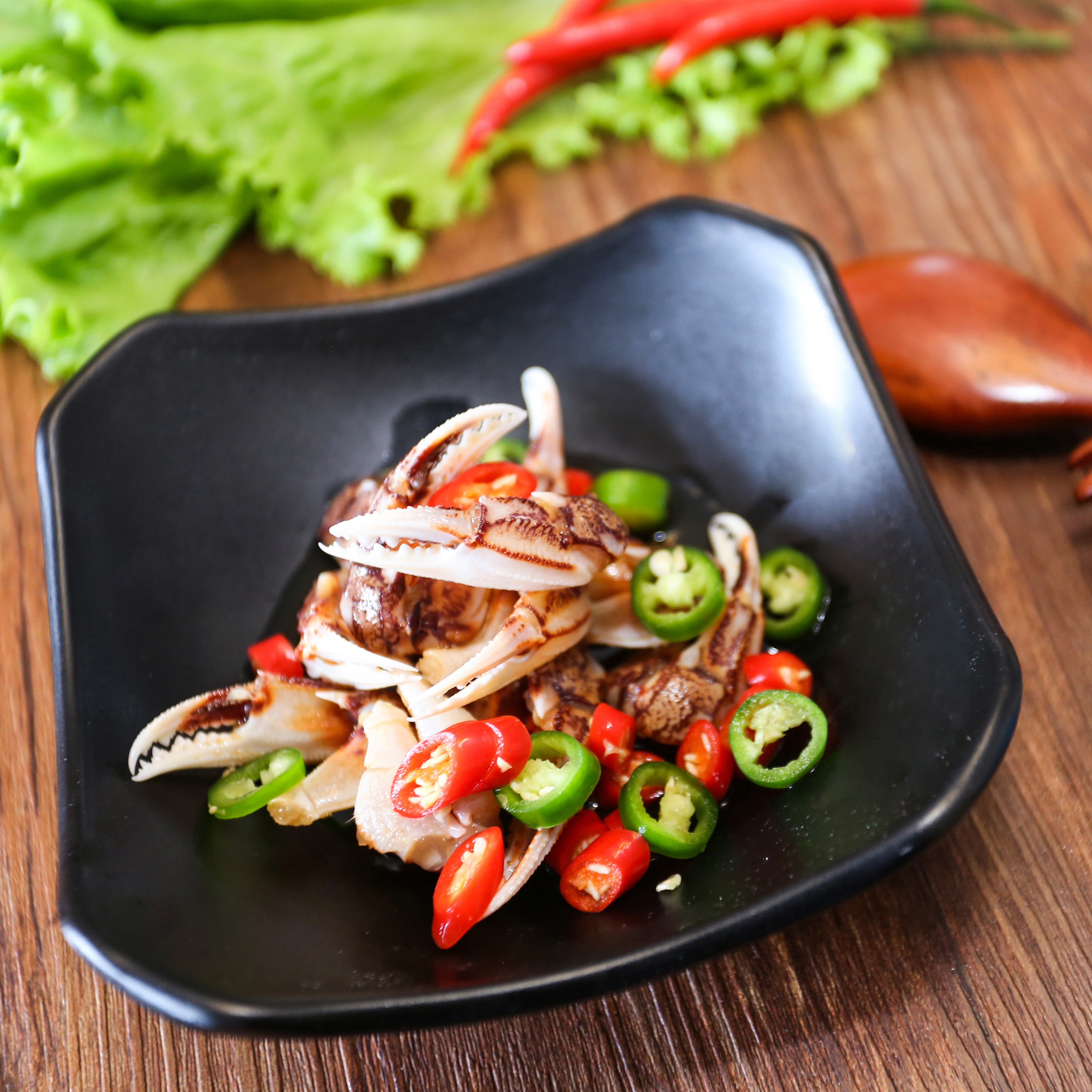 青岛特产诚工坊 麻辣醉蟹钳 生腌蟹脚 蟹腿