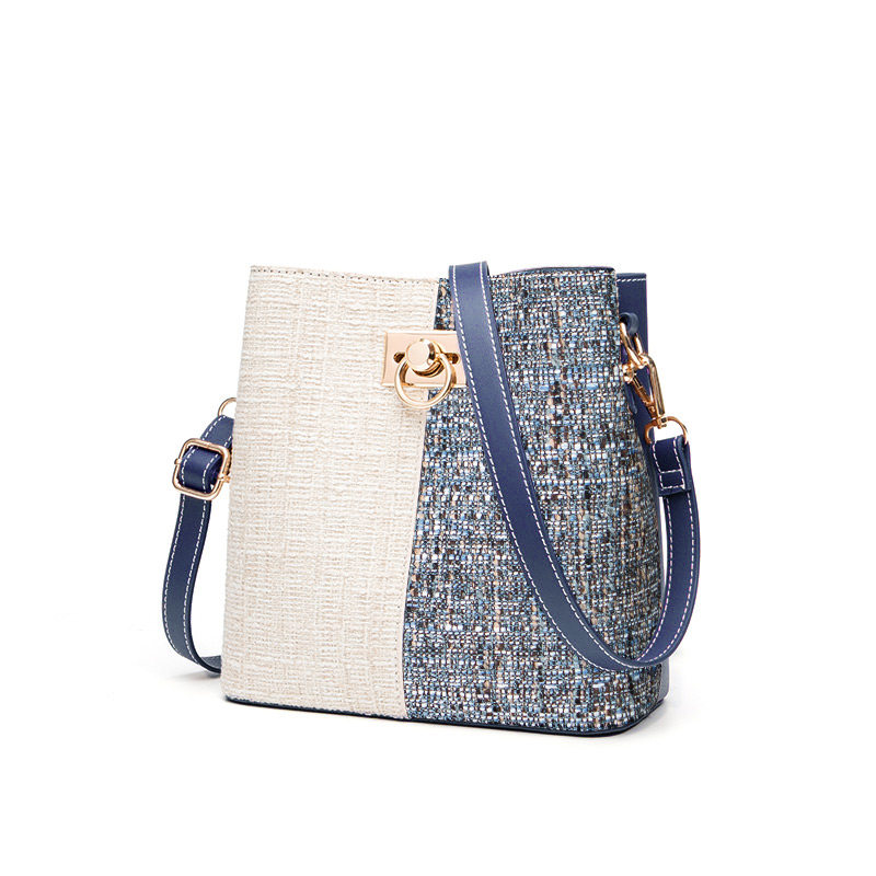 真维斯女包2020新款网红撞色小包包包休闲单肩通用款女包