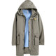 JeansWest men's wear spring and autumn new fashion casual windbreaker chemical fiber hooded lettering men's casual coat JeansWest men's wear spring and autumn new fashion casual windbreaker chemical fiber hooded lettering men's casual coat