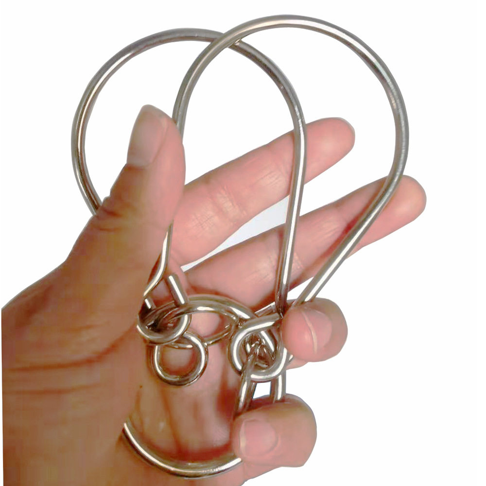 金属铁制大号金蝉脱壳儿童成人智力解扣解环解锁解锁