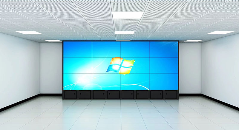 lg京东方65寸17mm液晶拼接电视墙led会议监控监控显示器