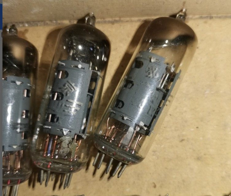 上海6u1电子管全新原装同批配对电子管