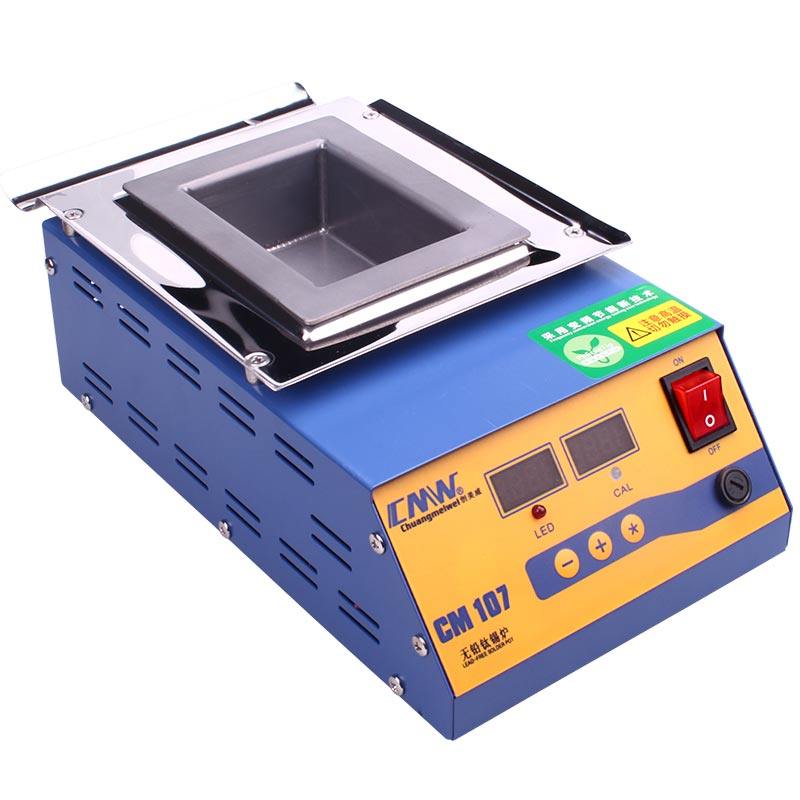 大功率锡炉焊锡炉大小型焊机可调调温锡锅方形电热工具