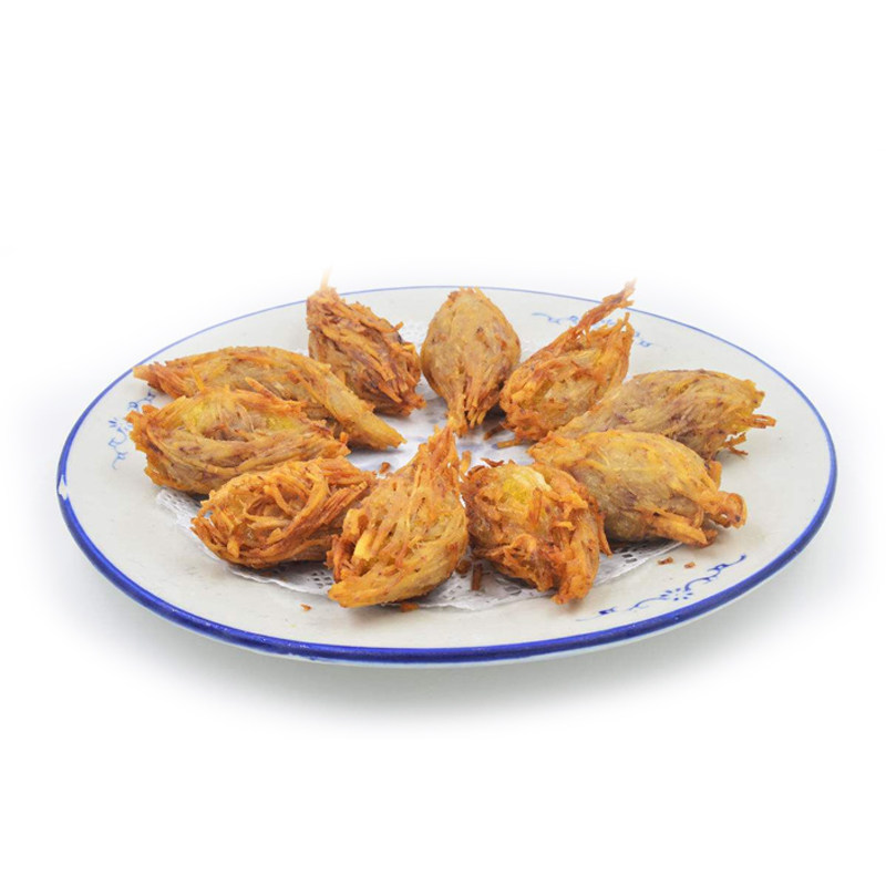 阿诺金锥榴莲酥 冷冻榴莲酥半成品 油炸小吃 广式点心 300g包邮