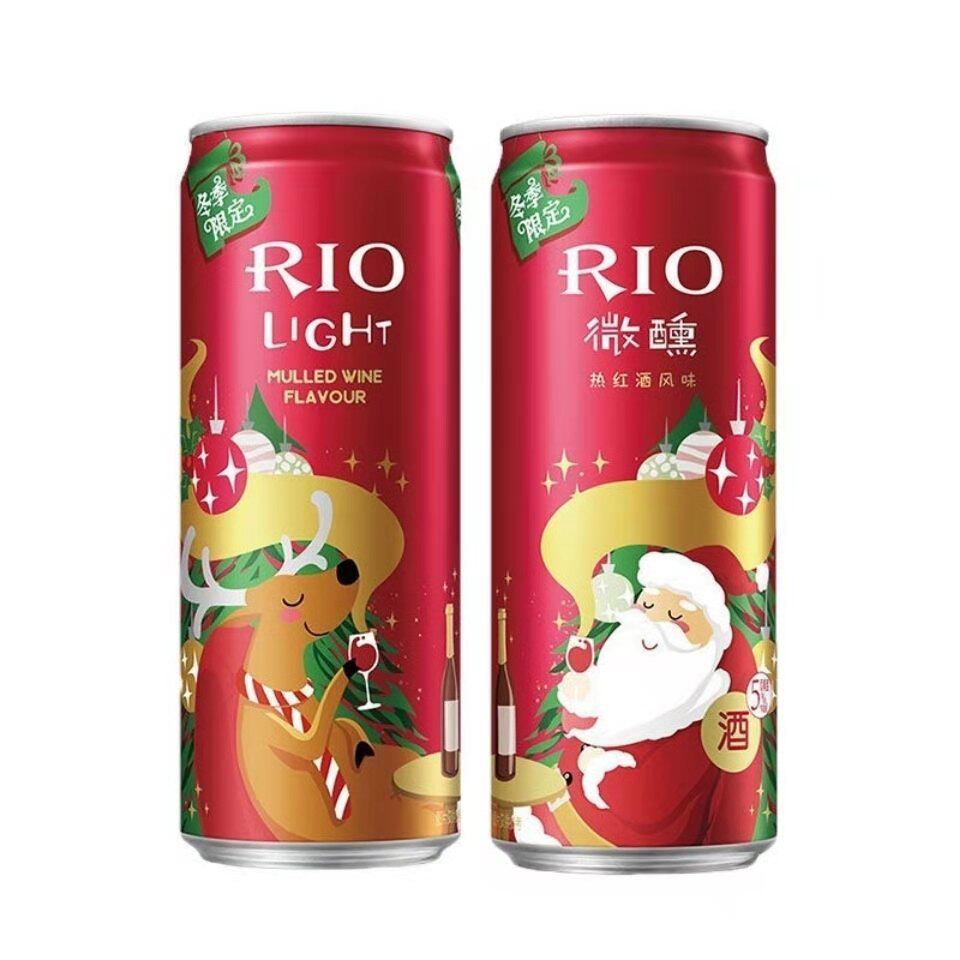 rio锐澳鸡尾酒微醺热红酒味rio冬季春季限定预调鸡尾酒