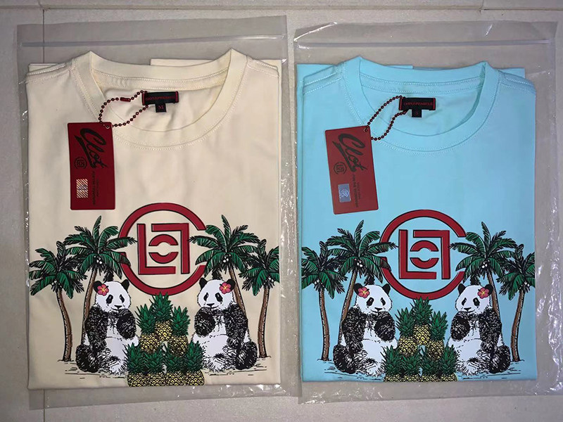 代购clot21ss凤梨熊猫短袖陈冠希潮牌juice专柜t恤
