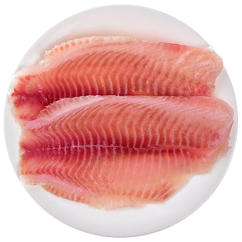 蟹优美 罗非鱼排新鲜冷冻500g日式料理鱼柳生鱼片健身食材 - 蟹优美