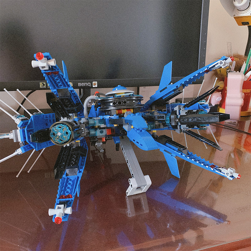 忍者lego乐高70614幻影系列雷电雷霆战斗机男孩建构