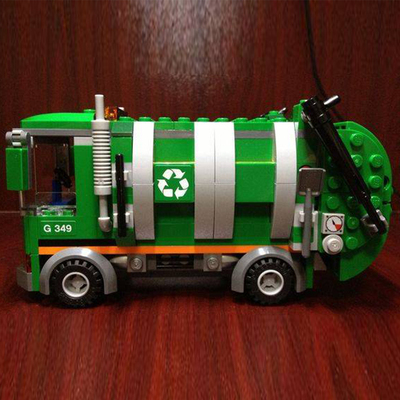 乐高lego电影70805垃圾食人2014款智力拼接收藏塑料积木 原价664.