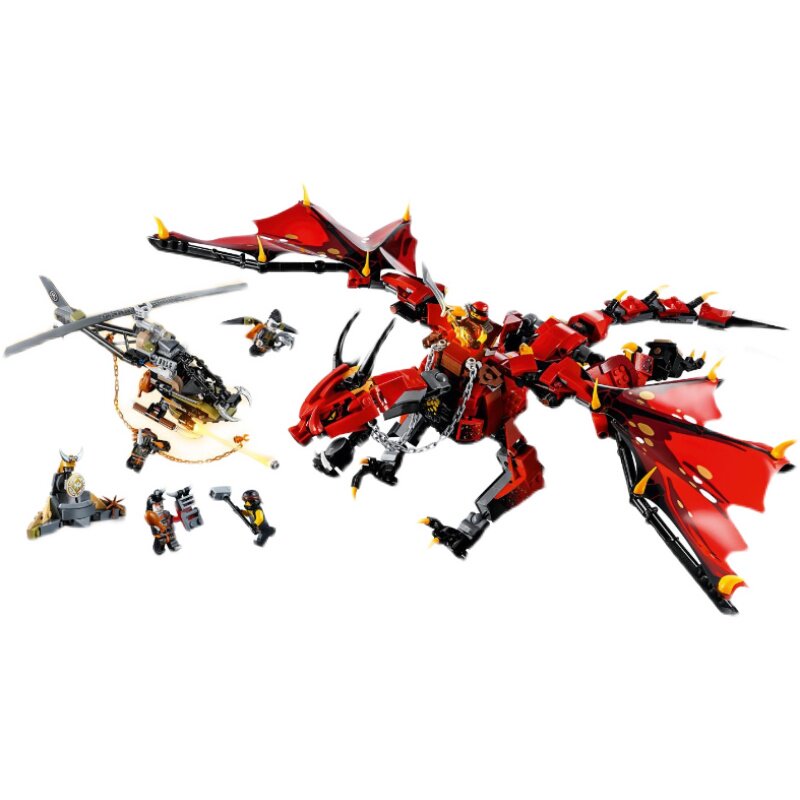 lego乐高70653幻影忍者弗斯伯龙男孩女孩组装积木建构