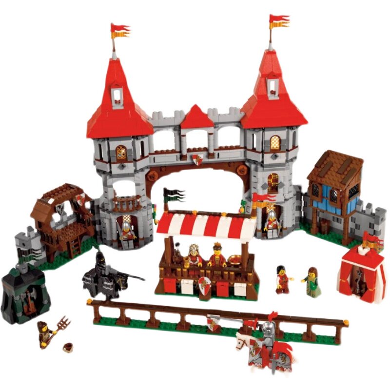 全新正品乐高lego10223城堡系列武士格斗绝版塑料积木