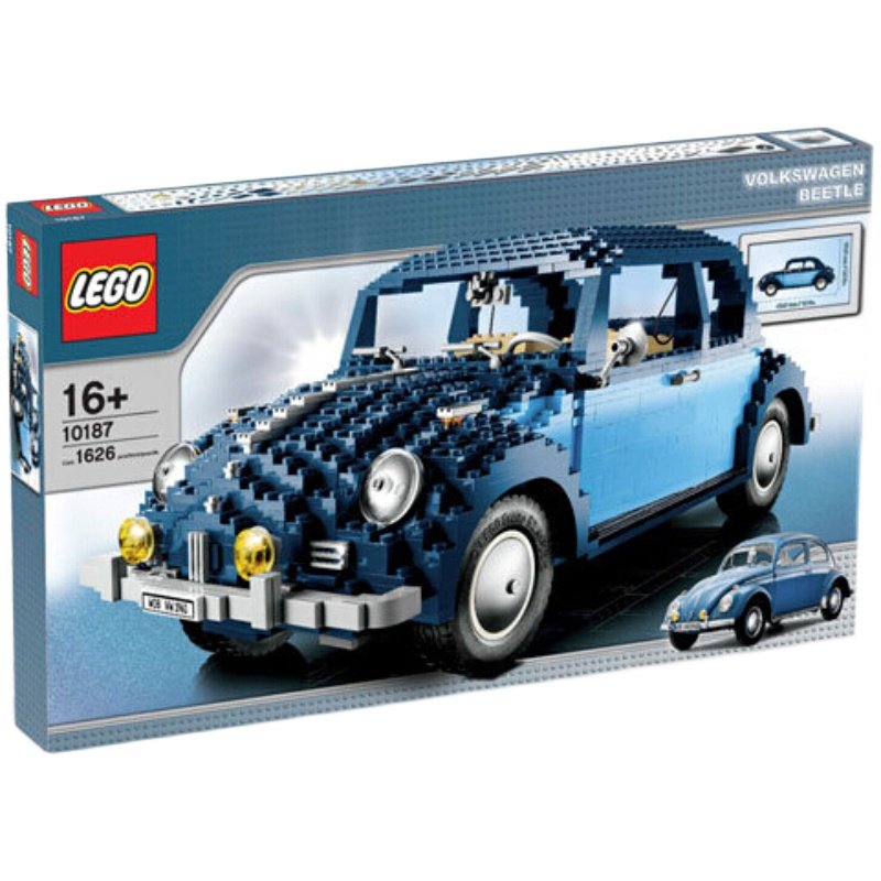 全新正品legoucs乐高大众甲壳虫10187经典旗舰塑料积木