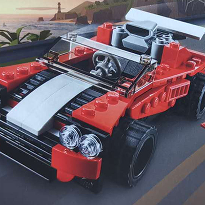 3月新品lego乐高创意creator系列31100跑车小颗粒积木三种拼法